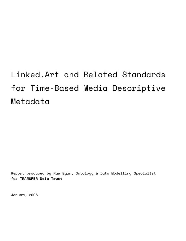 TRANSFER Data Trust Metadata Report